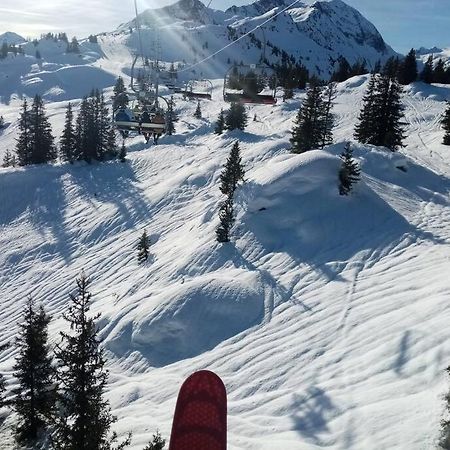L'Appartement Les Bossons En Lisiere De Foret Dans Le Chalet Genepi อาเรชส์ ภายนอก รูปภาพ
